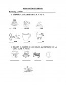 LENGUA evaluación