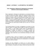 La estadistica y mi carrera