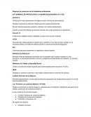 Regimen mujer embarazda