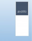 SHERRY ANALISIS Y RESUMEN