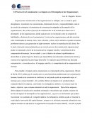 Ensayo- Comunicación organizacional