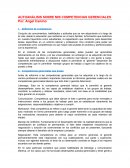 Competencias Gerenciales auto análisis