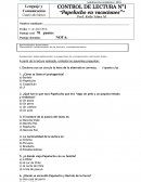 Libro papelucho en vacaciones