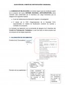 Elección del comité de participación ciudadana