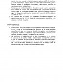 CONCLUSIONES. DISCUSIONES