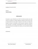 MEMORANDUM - APUNTES