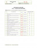 Obtener un conocimiento global de la Cooperativa a ser auditada.