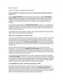 El estado como eje del desarrollo nacional