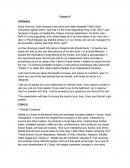 Ensayo Carlos V en ingles