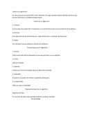 ﻿¿Qué es un algoritmo? - Actividad