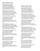 QUE ME ALCANCE LA VIDA