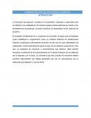 El desarrollo prematuro