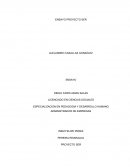 ESPECIALIZACION EN PEDAGOGIA Y DESARROLLO HUMANO ADMINISTRADOR DE EMPRESAS
