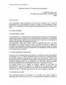 El sentido de la enfermedad