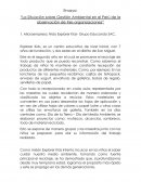 Ensayo IFB VCiclo Impacto Ambiental