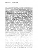 Mecanica de hechos, ejemplo