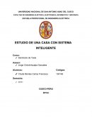 ESTUDIO DE UNA CASA CON SISTEMA INTELIGENTE