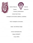Tema: Investigacíon de mercados .