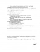 EXAMEN DEL SACRAMENTO DEL BAUTISMO