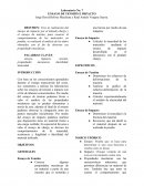 Laboratorio de ensayo de tensión e impacto