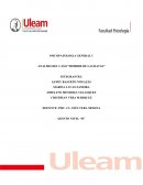 ANALISIS DEL CASO “HOMBRE DE LAS RATAS”