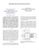 IMPLEMENTACION DE FILTROS DIGITALES EN FPGA