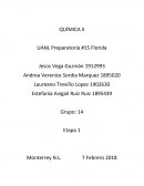 Act. Integradora Química 2 etapa 2 UANL