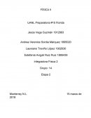 FISICA 1 INTEGRADORA ETAPA 2 UANL