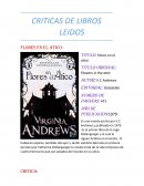 CRITICAS DE LIBROS LEIDOS