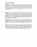 Publicidad - actividad