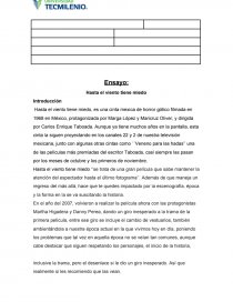 Seminario de habilidades verbales Ensayo. Página 1