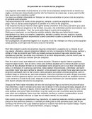 Un pavorreal en el mundo de los pingüinos.