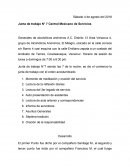 Junta de trabajo N° 7 Central Mexicano de Servicios
