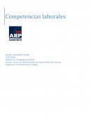 Competencias del saber