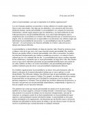 ¿Qué es la personalidad, y por qué es importante en el ámbito organizacional?