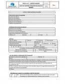 LISTA DE VERIFICACIÓN DE REVISIÓN
