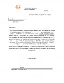 Oficio de petición de cambio de materia(horario)