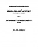 MI PRIMERA EXPERIENCIA COMO DOCENTE