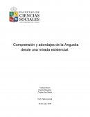 Angustia, una mirada existencial.