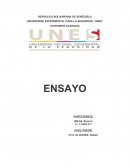 ENSAYO SISTEMA PENITENCIARIO EN VENEZUELA