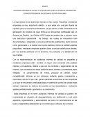 AUDITORIAS INTERNAS DE CALIDAD Y LA IMPORTANCIA PARA LAS PYMES EN COLOMBIA QUE ESTAN CERTIFICADAS EN UN SISTEMA DE GESTIÓN DE CALIDAD