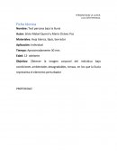 Caso.Test persona bajo la lluvia