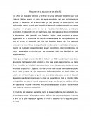 Resumen de la situacion de los años 20.