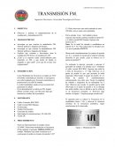 Laboratorio Transmisión FM