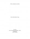 Proyeccion de la oferta y la demanda