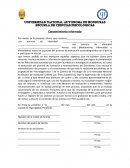 ESCUELA DE CIENCIAS PSICOLOGICAS Consentimiento Informado