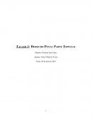 Taller 1: Derecho Penal Parte Especial