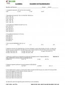 Examen extraordinario de algebra