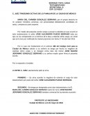 Rebeldia del tutor testamentario