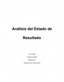 Análisis del Estado de Resultado